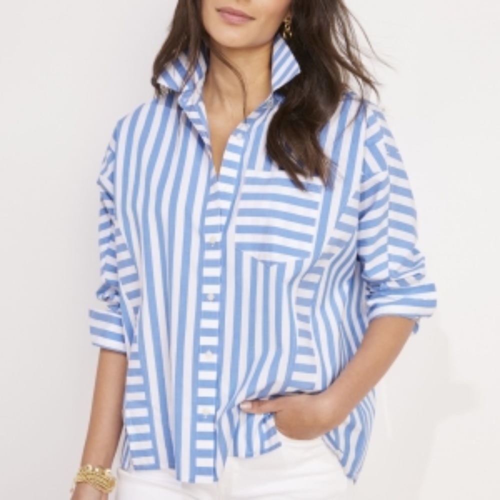 Vineyard vines gauze top NWT